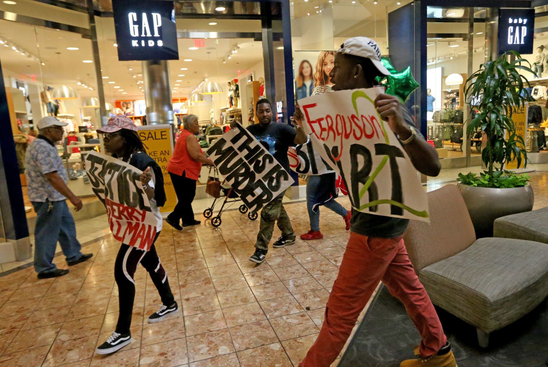 Protest for Terry Tillman